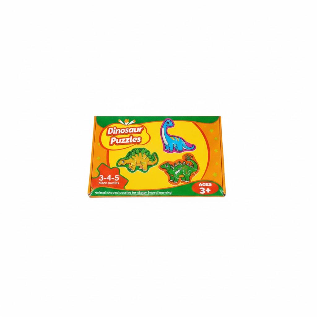 Quilinz 9 Packs Large Piece Jigsaw Puzzles for Toddlers 13,Kids Wild Animal Puzzle Ages 35,Baby Farm Dinosaur Puzzle,Preschool Educational Montessori Toys for 3 Year Old,Kindergarten Matching Puzzle