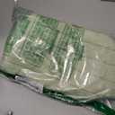 DecorUhome Summer Cozy Faux Fur Throw Pillow Covers 18x18 Set of 2 Decorative Soft Plush Striped Modern Farmhouse Boho Couch Pillow Cases with Velvet Back for Sofa Bed Living Room, Sage Green