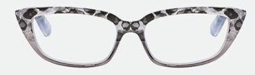 Aqwano  Fashion Design Cat Eye Reading Glasses Women Blue Light Blocking, Compute Readers Anti Glare Lightweight Comfort, Grey