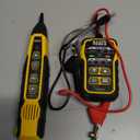 Klein Tools VDV500-820 Wire Tracer Tone Generator and Probe Kit Continuity Tester for Ethernet, Telephone, Speaker, Coax, Video, and Data Cables, RJ45, RJ11, RJ12