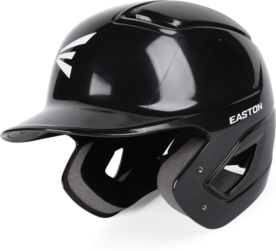 Easton | ALPHA T-Ball Batting Helmet | T-Ball/Small | Black, T-Ball/Small (6 1/4" - 6 7/8")