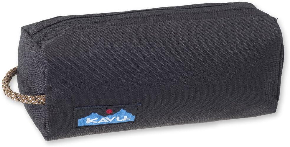 KAVU Pixie Pouch Accessory Travel Toiletry and Makeup Bag (One Size, Jet Black)