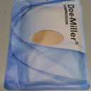 Doc Miller, Open Toe Compression Socks, 8-15 mmHg, Toeless, Support Circulation, Shin Splints, Calf Recovery, Varicose, Knee High, Medical Grade, Skin/Nude Socks, Large Size for Men & Women, Pair