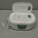 Momcozy Baby Wipe Warmer, Innovative Spring Design, Large Capacity Wipes Dispenser, Fast and Even Heating, 4 Modes of Temperature Heating Control, Diaper Wipe Warmer with Night Light (Regular, Green)