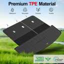 Cargo Mat for 2026 Hyundai Palisade 7/8 Seat (Only Gas), All Weather TPE Durable Cargo Liner with Backrest Mat and Lower Trunk Mat for Hyundai Palisade