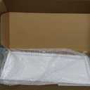 Forbena White 2 Tier Bathroom Organizer Countertop, Small Counter Top Organizer for Bathroom Decor, Modern Kitchen Counter Shelf for Snack, Vanity Makeup Organizers and Storage Tray for Bedroom