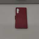 Wallet Case for Samsung Galaxy A36 5G, RFID Blocking Credit Card Holder, PU Leather Folio Flip Kickstand Protective Shockproof Cover for Galaxy A36 (Red)