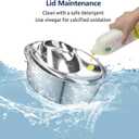 ORSDA Cat Water Fountain Parts Lid Replacement ONLY for ORSDA Pet Fountains D60 3L/100oz -Not for D30 D36 D66 (Lid)