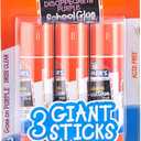 Elmer's Disappearing Purple School Glue Sticks, Washable, 22 Grams, Set of 3 Sticks