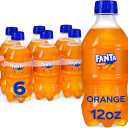 Fanta Orange Soda Soft Drink, 12 fl oz Bottles, 6 Pack, Best By: MAR 30 2026