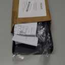 YECAYE Under Desk Cable Management Tray, All-Metal Clamp-Mount Cable Management Organizer Tray, Computer Cord Organizer Rack, Standing Desk Wire Organization for Office and Home, Black