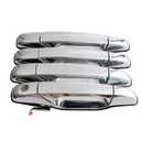 Exterior Door Handle 4 PCs Chrome For Chevy