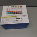 12 Colors Tie Dye Kit, Tie Dye Set for Kids, Pre-Filled Tye Dye Bottles, Non Toxic Permanent Fabric Dye Art Set, Easy DIY Fabric Art - Create Fun