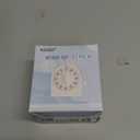 60 Minute Wind Up Timer, Visual Mechanical Timer with Loud Alarm, Manual Countdown Timers for Classroom, Home, Study and Cooking (White)