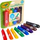 Crayola Triangle Toddler Markers (8ct), Easy Grip Washable Markers for Toddlers, Arts & Crafts Supplies, Coloring for Young Kids, Nontoxic