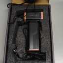 Electric Air Duster, 300000RPM High-Speed Cordless Blower for Barber with Variable Speed & Brushless Motor, Portable Mini Blower for Keyboard, PC, Computer, Replaces Canned Air, Gifts for Men (Gold+black)