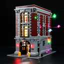BRIKSMAX Led Lighting Kit for Ghostbusters Firehouse Headquarters - Compatible with Lego 75827 Building Blocks Model- Not Include The Lego Set(Remote-Control Version)