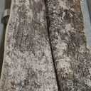 3x15 Ft Long Hallway Runner Rug – Non-Slip Washable Wide Kitchen Runner | Modern Abstract Floor Carpet for Indoor Entryway, Bedroom, Living Room (Brown Beige,3x15)