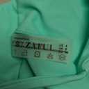 ZAFUL Women's Solid Spaghetti Strap Bralette Bikini Set Two Piece Swimsuit (1-blue&green), Size 4