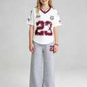 Azmxynol Tween Girls Clothes Short Sleeve Graphic T-Shirt Top + Sweatpant 2 Piece Outfit Set, Size 12-13Years