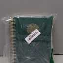 RETTACY Graph Grid Paper Notebook, 300 Pages, A5 Medium Size (5.7''  8.3''), 5 Squares per Inch, Leather Hardcover, 100 GSM Thick Paper, for School, Students, Math, Engineering (Dark Green)