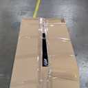 Dearlomum Extra Wide Gate Playpen with Heat-Resistant Mesh, 6 Panel Foldable Fence, Indoor/Outdoor Safety Barrier, Dog Playpen & Fireplace Gate, Black