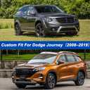 Dodge Car Cover Custom Fit for Dodge Journey 2008-2019, Waterproof All Weather Full ExteriorOutdoor Cover with Zipper Door Cotton Lining Sun Rain Snow Dust Protection