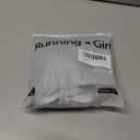 RUNNING GIRL Sports Bras for Women, Medium-High Impact Running Strappy Sports Bra with Removable Pads (Gray, XL)