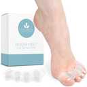 Mind Bodhi Toe Separators - Correcting Bunions and Restoring Toes to Their Original Shape - For Men and Women - Toe Spacers Bunion Corrector – Clear