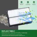 Engine and Cabin Air Filter Kit Fit for 2014-2021 Tundra 5.7L 4.6L, 2014-2022 Sequoia 5.7L (24511 WA10085)