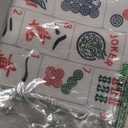 Mahjong Gifts Dish Towels - Mahjong Decorative Waffle Weave Kitchen Towels, Hand Tea Towel for Kitchen Bathroom (1624 Inches)