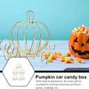 Pumpkin Carriage Candy Box, 5Pcs Halloween Pumpkin Candy Holder Princess Carriage Centerpiece Tabletop Decoration for Halloween Thanksgiving Wedding Party