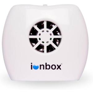 IonPacific ionbox 20m Plug-In Negative Ion Generator Air Purifier 20 Million Ions/Sec, Quiet Filter less Air Ionizer for Home, Bedroom, Office, Pet Odor & Dust | No Filter Replacement