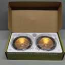 WDiYA Upgrade 6.5 Inch Car Speakers 1000W Peak Power Aluminum Cone Woofers with Bullet Head Design, Stereo Sound for Door Audio System (2 Speakers, Rose Gold)