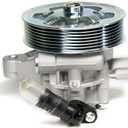 Power Steering Pump Replacement For Compatible with 2008 2009 2010 2011 2012 Honda Accord 2.4L Power Assist Pump Replace # 21-5495