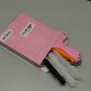 Stitch Gun for Clothes - Handheld Stitch Gun Quick Clothing Fixer - Tagging Gun - Includes 6 Needle, 1000 Black Fasteners & 1000 White Fasteners (Pink/Orange)