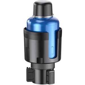 Upgraded Car Cup Holder Expander Adapter with Offset Adjustable Base, Compatible with Ramblers, Hydro Flasks 32/40oz, Yeti 14/24/36/46oz, Other Large Bottles Mugs in 3.5"-4.0" Upgraded Car Cup Holder Expander Adapter with Offset Adjustable Base, Compatible with Ramblers, Hydro Flasks 32/40oz, Yeti 14/24/36/46oz, Other Large Bottles Mugs in 3.5"-4.0"