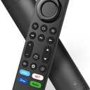 Replacement Firestick Remote for Fire Smart TV, Compatible with TV Stick/TV Cube/Lite/HD, 4K Max/4K (1st/2nd Gen),Fit for Smart TV 3rd Gen/Insignia/Pioneer/TCL-Hisense Smart TV