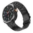 NeXStrix Titanium Bands Compatible with Galaxy Watch Ultra 47mm, No Gap Design Titanium Metal Strap Wristband Accessory for Galaxy Watch 7 Ultra 47mm with Secure Buckle for Men Women