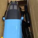 Cordless Pool Vacuum Cleaner for Above Ground Pool & In Ground Rechargeable Pool Vacuum Cleaner - 90 Mins Runtime, with 69" Telescopic Pole, Spa Vacuum for Hot Tub- Fast 3H Charge (Blue)