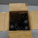 Amazon Basics Easel Display Stand, Instant Floor Poster, Lightweight, Collapsible and Portable with Tripod Base, Black Steel (supports 5 pounds)