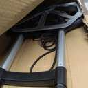 Folding Hand Truck Aluminum Portable Folding Hand Cart 180lbs Capacity Hand Cart and Dolly Ideal for Home, Auto, Office,Travel Use,Black
