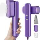 Travel Steamer for Clothes, 100–230V Dual Voltage 2-in-1 Handheld Garment Steamer & Iron, 15s Fast Heat-Up, 80ml Leak-Proof Tank, Large Ceramic Plate, Auto Shut-Off, Portable for Home & Travel