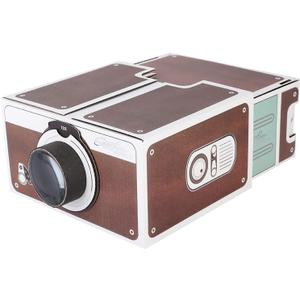 TOPINCN Mini DIY Smartphone Projector, 8X Magnification, Portable Home Cinema Mobile Phone Projector Smart Portable Projector TOPINCN Mini DIY Smartphone Projector, 8X Magnification, Portable Home Cinema Mobile Phone Projector Smart Portable Projector