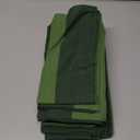 Set of 6 Cloth Dinner Napkins 100% Cotton - Soft Durable Washable - for Dining Parties Weddings Christmas Easter and Everyday Use Farmhouse Table Cloth Napkins 18x18 Inch Green