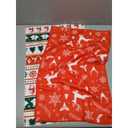 Christmas Hand Towels Set of 2, 28x14 Inch Funny Xmas Deer Snowflakes Red Soft Absorbent Tea Towel Washcloths for Kitchen Bathroom Winter Holiday Home Decor and Gifts (one size)