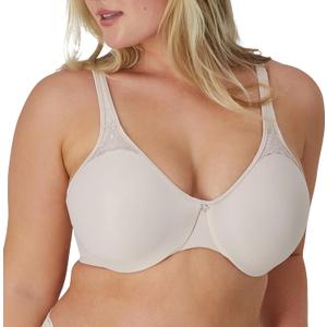 Bali Womens Passion for Comfort Minimizer Bra, Full-Coverage Underwire Bra, Seamless Cups (38G, Sandshell)