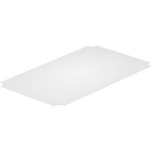 Thirteen Chefs Industrial Shelf Liners 24 x 14 Inch, 5 Pack Set for Wired Shelving Racks, Clear Polypropylene