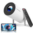 Magcubic HY300 Pro Mini 8K Portable Projector Compatible with Android 14, WiFi 6, Bluetooth 5.4, 200 ANSI Resolution, Home and Outdoor Cinema