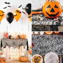 YHW Halloween Decoration Black Lace Spiderweb Scarf Cover Festive Party Supplies 45 X 243cm 18 x 96 inch